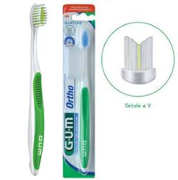 GUM ORTHO SPAZZOLINO ORTODONTICO - farmachicca