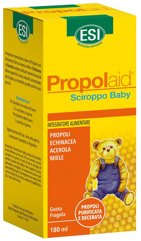 ESI PROPOLAID PROPOLBABY SCIROPPO 180 ML - farmachicca