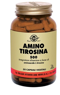 AMINO TIROSINA 500 50 CAPSULE VEGETALI - farmachicca