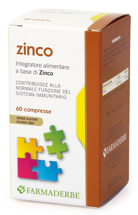 ZINCO 60 COMPRESSE - farmachicca