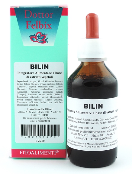 BILIN GOCCE 100 ML - farmachicca