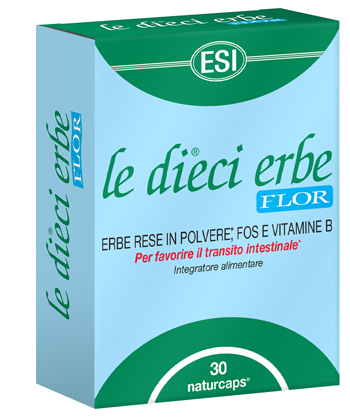 ESI LE DIECI ERBE FLOR 30 CAPSULE - farmachicca