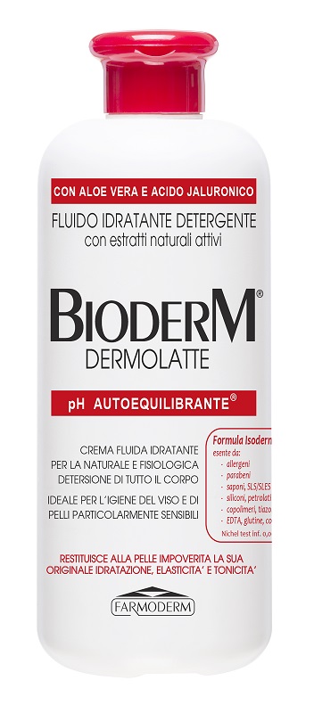 BIODERM DERMOLATTE PH AUTOEQUILIBRANTE 500 ML - farmachicca