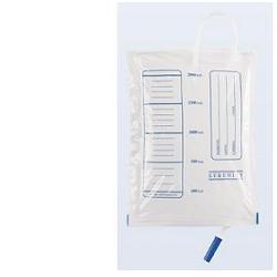 SACCA DA LETTO PER RACCOLTA URINA TUBO DI COLLEGAMENTO 90CM SENZA VALVOLA DI SCARICO 1 PEZZO - farmachicca