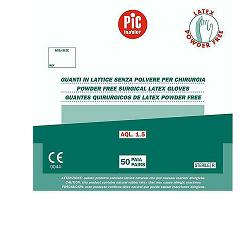 GUANTO PIC CHIRURGICO IN LATTICE STERILE SENZA POLVERE MISURA 7 - farmachicca