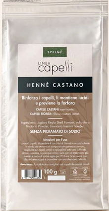 HENNE CASTANO 100G - farmachicca