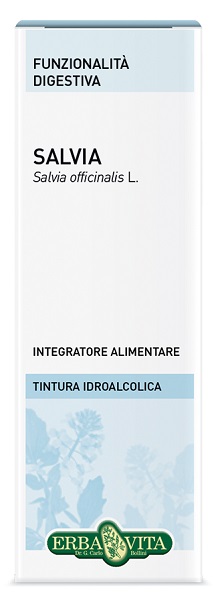 SALVIA FOGLIE TINTURA IDROALCOLICA 50 ML EBV - farmachicca