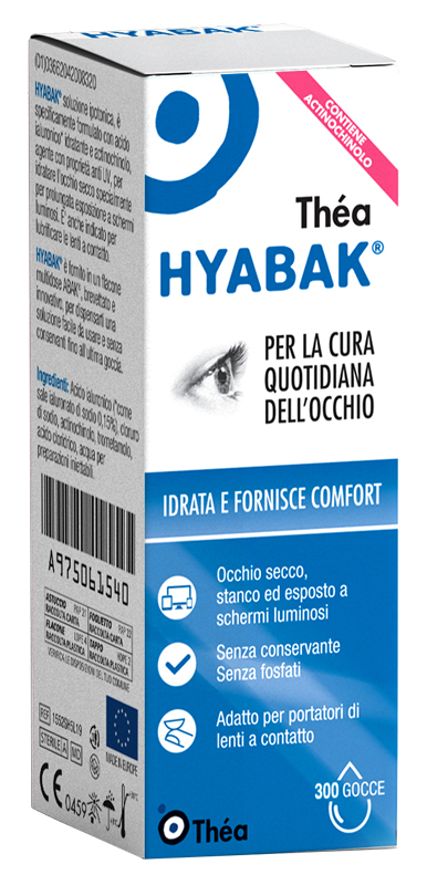 HYABAK SOLUZIONE OFTALMICA 10 ML - farmachicca