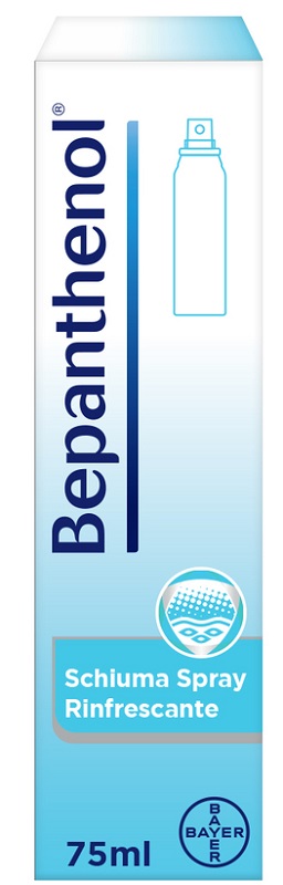 SCHIUMA SPRAY RINFRESCANTE BEPANTHENOL 75ML - farmachicca