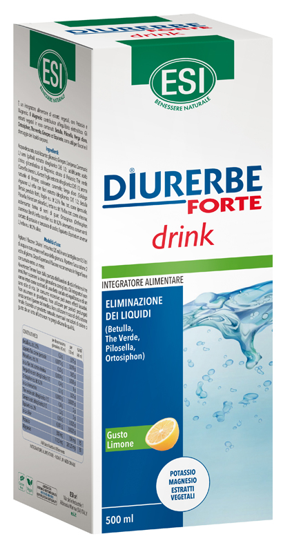 ESI DIURERBE FORTE DRINK LIMONE 500 ML - farmachicca