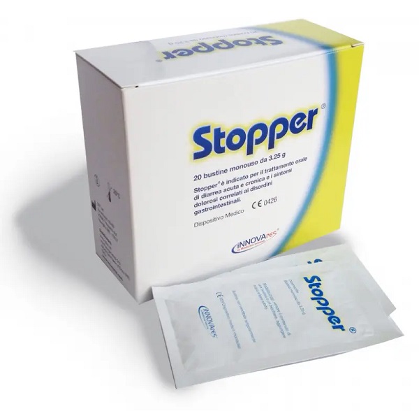 STOPPER GRANULARE DA DISPERDERE IN ACQUA 20 BUSTINE X 65 G - farmachicca
