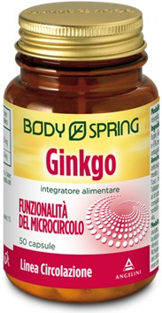 BODY SPRING GINKGO BILOBA 50 CAPSULE - farmachicca