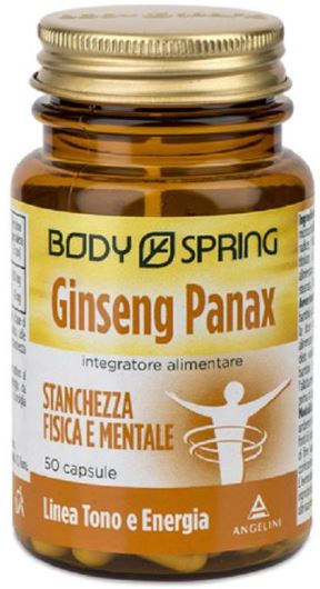 BODY SPRING GINSENG 50 CAPSULE - farmachicca