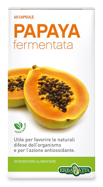 PAPAYA FERMENTATA 60 CAPSULE - farmachicca