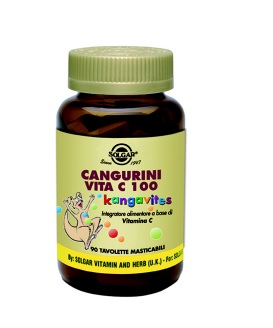 CANGURINI VITAMINA C 100 COMPRESSE MASTICABILI - farmachicca
