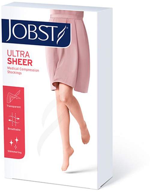 CALZA COMPRESSIVA JOBST ULTRASHEER 10-15MMHG COLLANT NOIR5 ARTICOLO 797860000600 - farmachicca