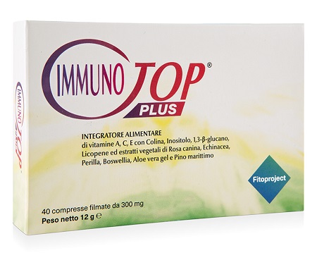 IMMUNOTOP PLUS 40 COMPRESSE - farmachicca