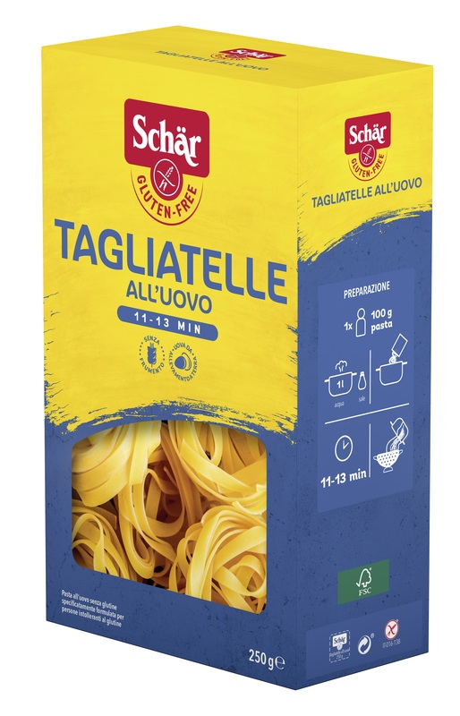 SCHAR TAGLIATELLE UOVO 250 G - farmachicca