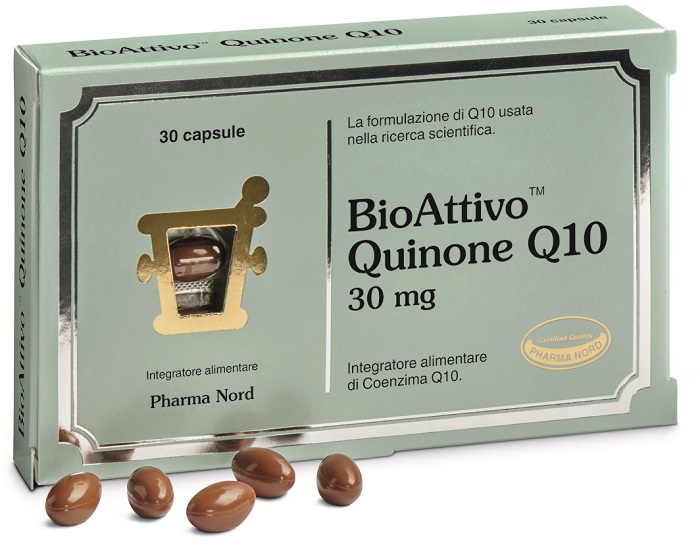 BIOATTIVO QUINONE Q10 30 CAPSULE - farmachicca