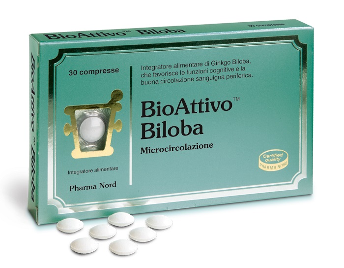 BIOATTIVO BILOBA 30 COMPRESSE - farmachicca