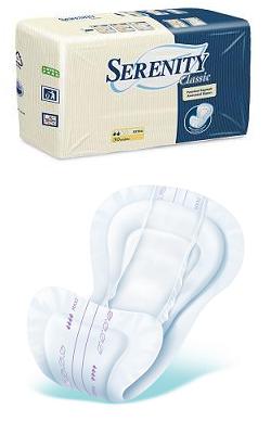 PANNOLONE PER INCONTINENZA SERENITY CLASSIC SAGOMATO PLUS TESSUTO NON TESSUTO 30 PEZZI - farmachicca