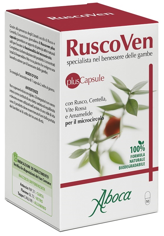 RUSCOVEN PLUS 50 CAPSULE - farmachicca