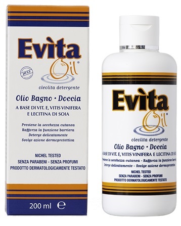 EVITA OIL BAGNO DOCCIA 200 ML - farmachicca