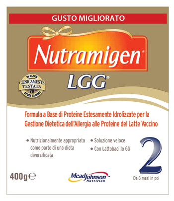 NUTRAMIGEN 2 LGG POLVERE 400 G - farmachicca