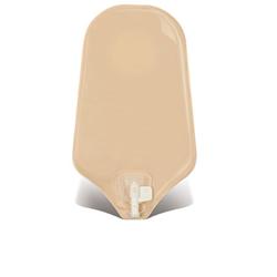 SACCA DUE PEZZI PER UROSTOMIA CON RUBINETTO SISTEMA 2S ACCUSEAL 57MM TRASPARENTE 10 PEZZI - farmachicca