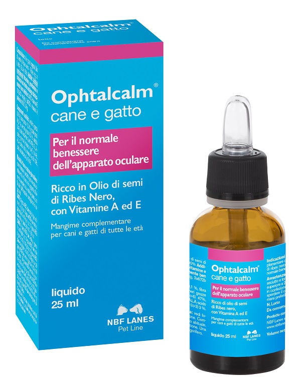 OPHTALCALM GOCCE OLIO 25 ML CON CONTAGOCCE - farmachicca