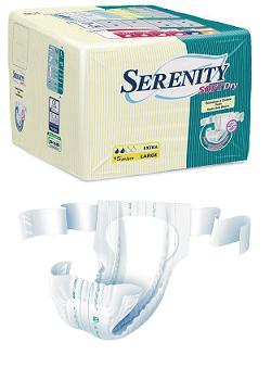 PANNOLONE PER INCONTINENZA SERENITY VESTE SD FORMATO MAXI TAGLIA MEDIUM 15 PEZZI - farmachicca