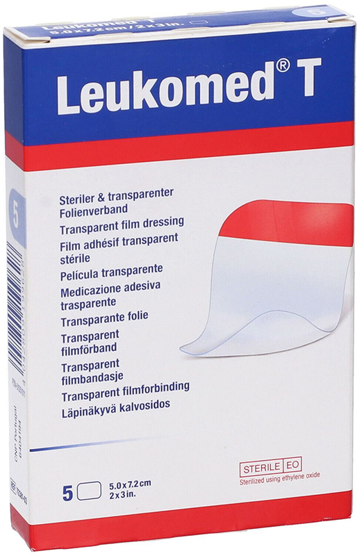 LEUKOMED T MEDICAZIONE TRASPARENTE 7,2X5 CM - farmachicca