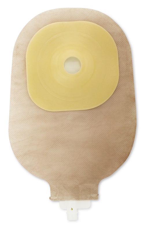 SACCA UROSTOMIA CONVESSA BARRIERA PROTETTIVA AUTOPORTANTE TRASPARENTE 25MM MIDI 350ML TNT IDROREPELLENTE 10 PEZZI+1 ADATTATORE+10 TAPPINI ESTERNI DI SICUREZZA - farmachicca