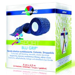 BENDA ELASTICA AUTOBLOCCANTE MASTER-AID SPORT BLUGRIP 4X4,5 - farmachicca