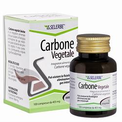 CARBONE VEGETALE 100 COMPRESSE - farmachicca
