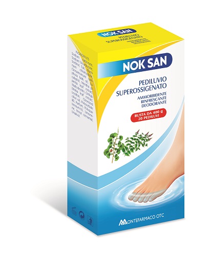 NOK SAN PEDILUVIO SUPEROSSIGENATO 400 G - farmachicca