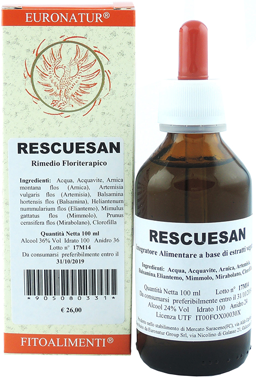 RESCUESAN GOCCE 100 ML - farmachicca