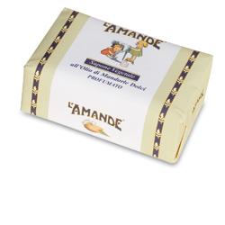 L'AMANDE MARSEILLE SAPONE VEGETALE OLIO MANDORLE DOLCI 200 G - farmachicca