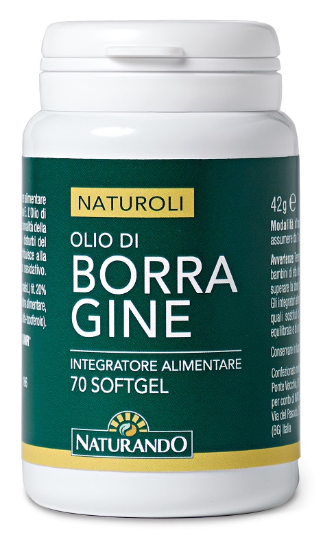 I NATUROLI OLIO DI BORRAGINE 70 CAPSULE - farmachicca