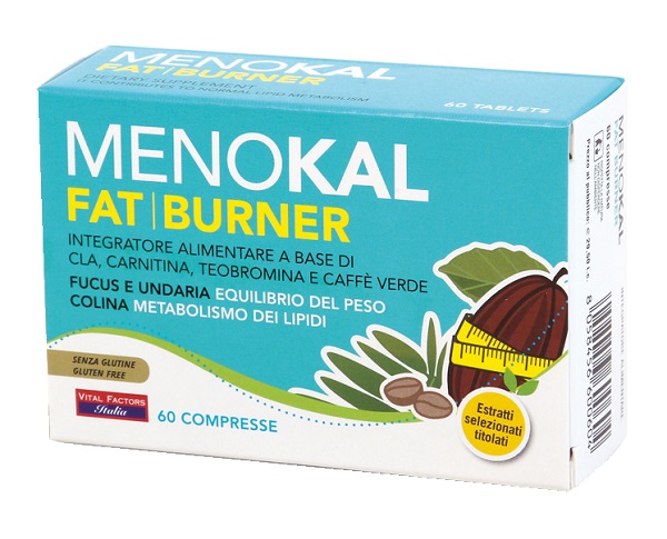 MENOKAL FAT BURNER 60 COMPRESSE - farmachicca