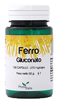 FERRO GLUCONATO 100 CAPSULE - farmachicca