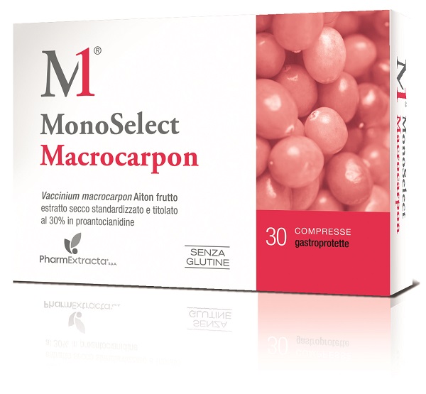MONOSELECT MACROCARPON 30 COMPRESSE GASTROPROTETTE - farmachicca
