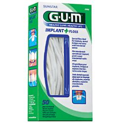 GUM IMPLANT+FLOSS FILO 50PZ - farmachicca