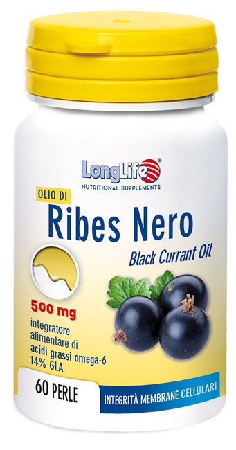LONGLIFE OLIO RIBES NERO 60 PERLE - farmachicca