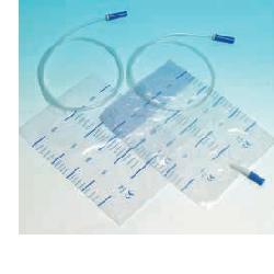 SACCA RACCOLTA URINA DA LETTO IN PVC NON STERILE VOLUME 2 LITRI TUBO LUNGHEZZA 90 CM 30 PEZZI - farmachicca