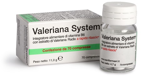 VALERIANA SYSTEM 70 COMPRESSE - farmachicca