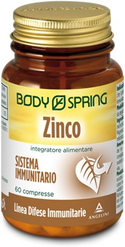 BODY SPRING ZINCO 60 COMPRESSE - farmachicca