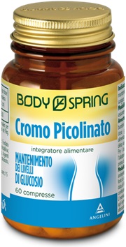 BODY SPRING CROMO PICOLINATO 60 COMPRESSE - farmachicca