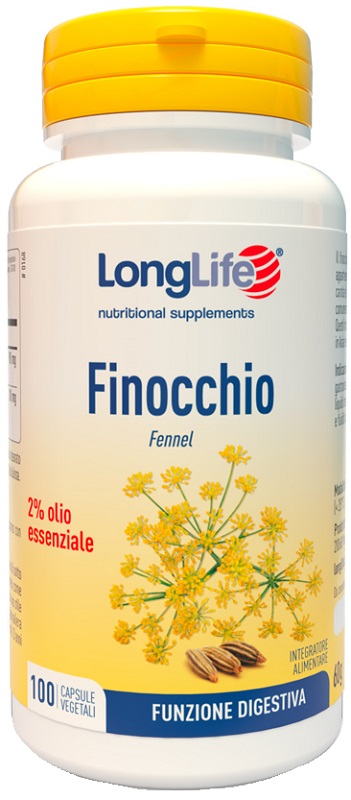 LONGLIFE FINOCCHIO 1% 100 CAPSULE VEGETALI - farmachicca