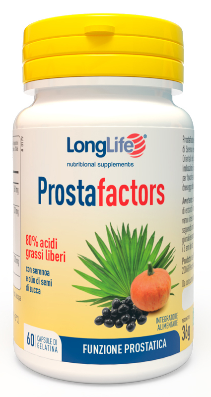 LONGLIFE PROSTAFACTORS 60 CAPSULE - farmachicca